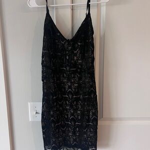 Black Lace Dress